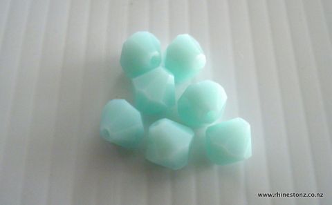 50% OFF! Swarovski Bicone Art 5301 Mint Alabaster 6mm